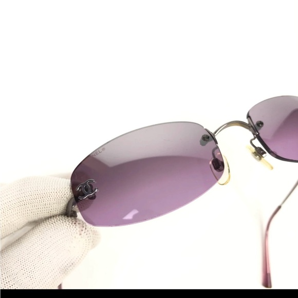 Chanel Rimless glasses-SOLD DEPOP - Picture 3 of 4